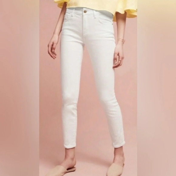 Anthropologie Denim - Pilcro & the Letterpress High Rise White Jeans 25